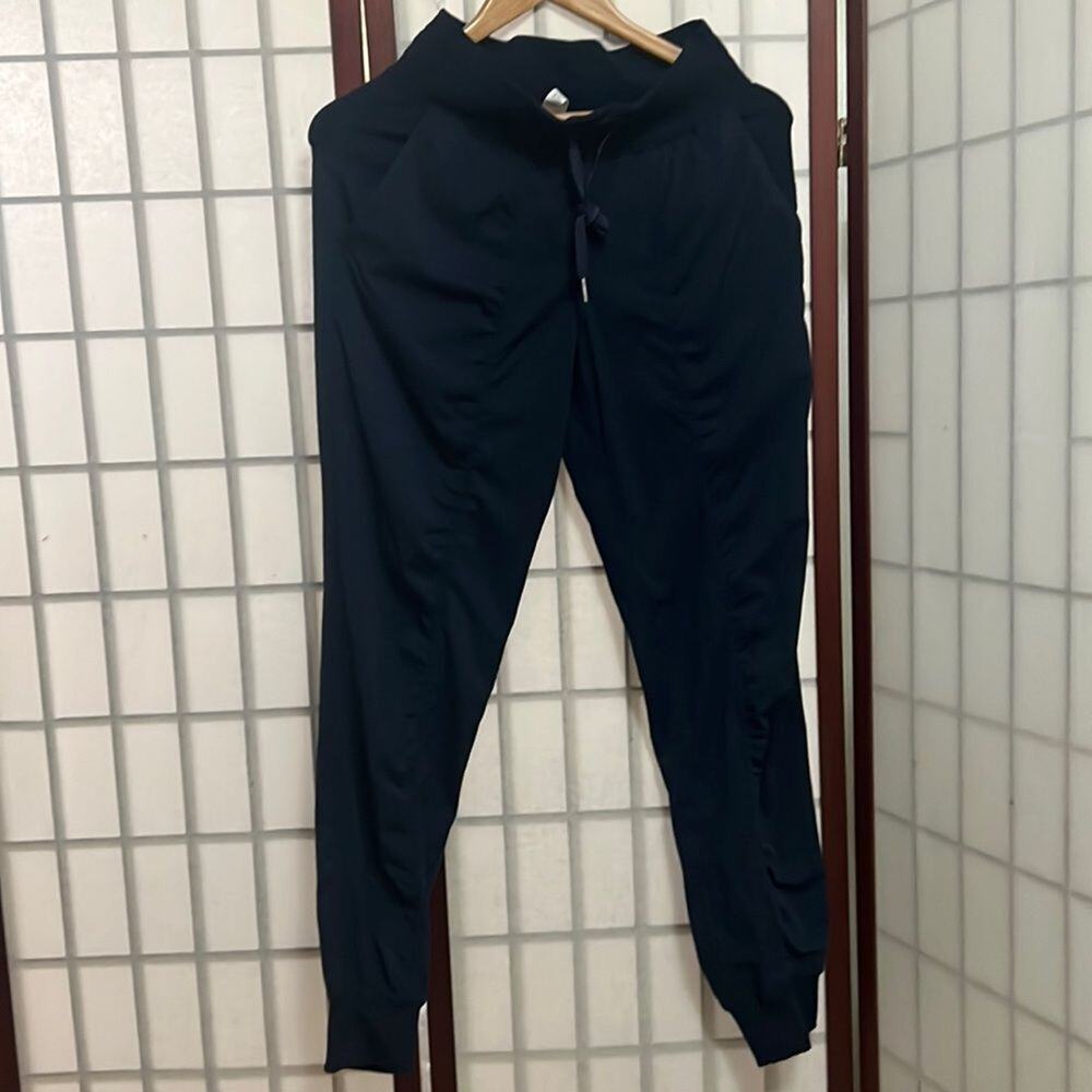 LULULEMON ATHLETICA ON THE GO INKWELL DRAWSTRING JOGGER SIZE 4